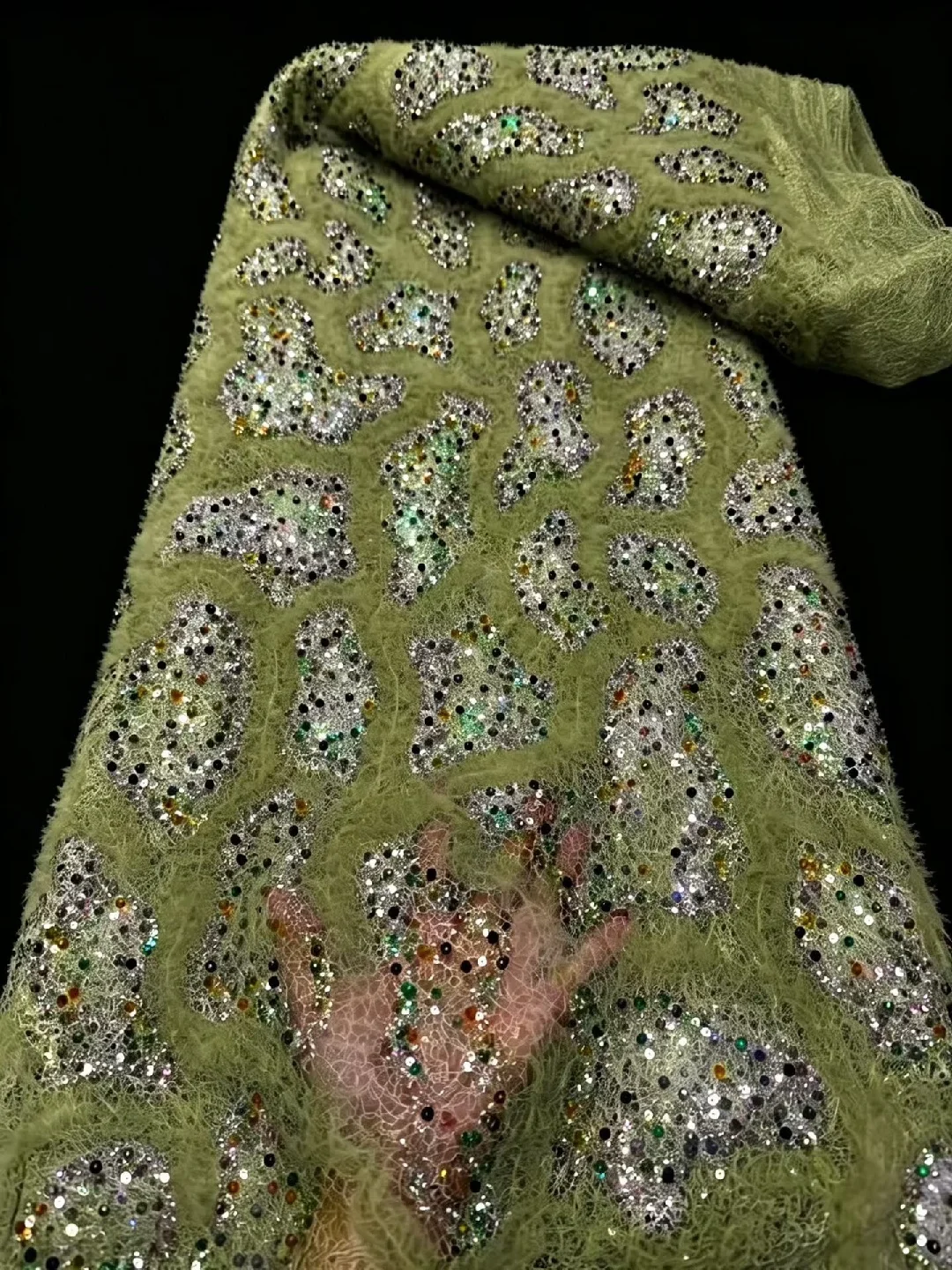 SKIG 고품질 아프리카 스타일의 프랑스 튤 망사 레이 - Embroidery Net Fabric 리뷰 및 가격