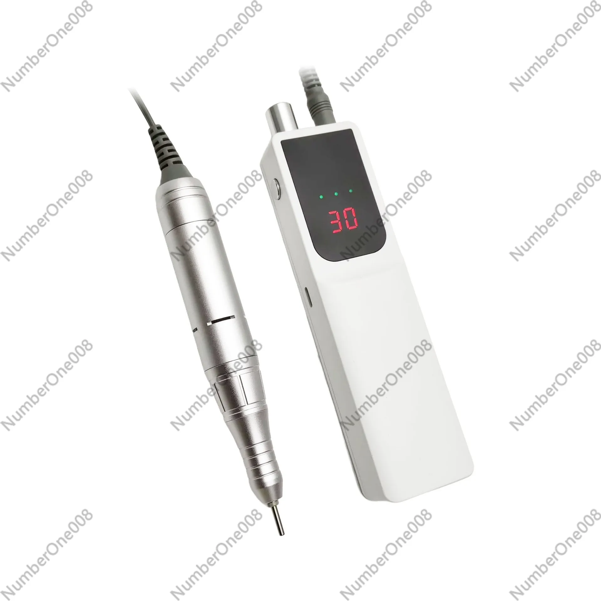 Portable Rechargeable Nail Drill Machine Quiet Professional Electric Nail File for Dead Skin Removal Salon Use