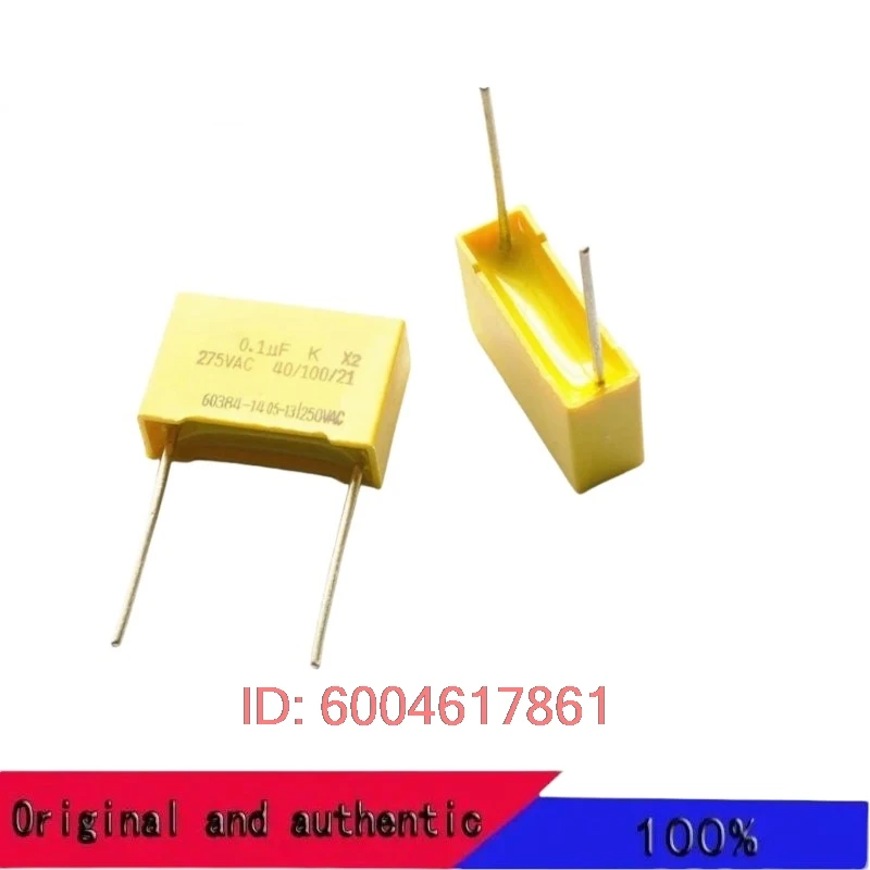 10PCS 275V 334K 0,33 UF 330NF P = 15MM Sicherheit Kondensator