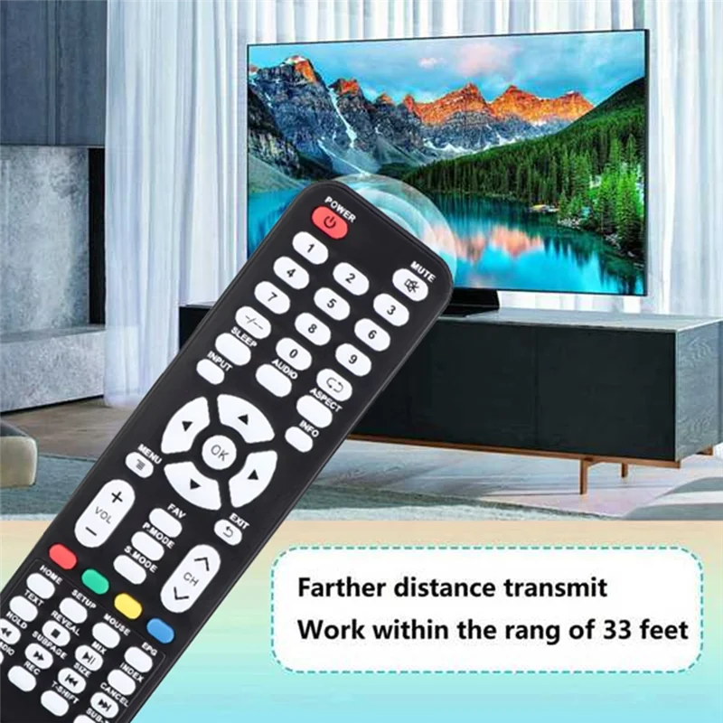 Универсальный пульт дистанционного управления AT41 для ЖК-телевизоров со светодиодной подсветкой HDTV TV Smart TV — для нескольких моделей