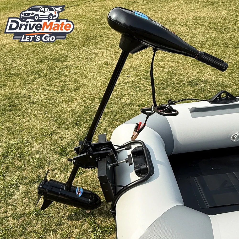 

Морской электродвигатель для троллинга, 50 фунтов, 12 В, подвесной двигатель, установленный на транце, с 8 переменными скоростями для лодки