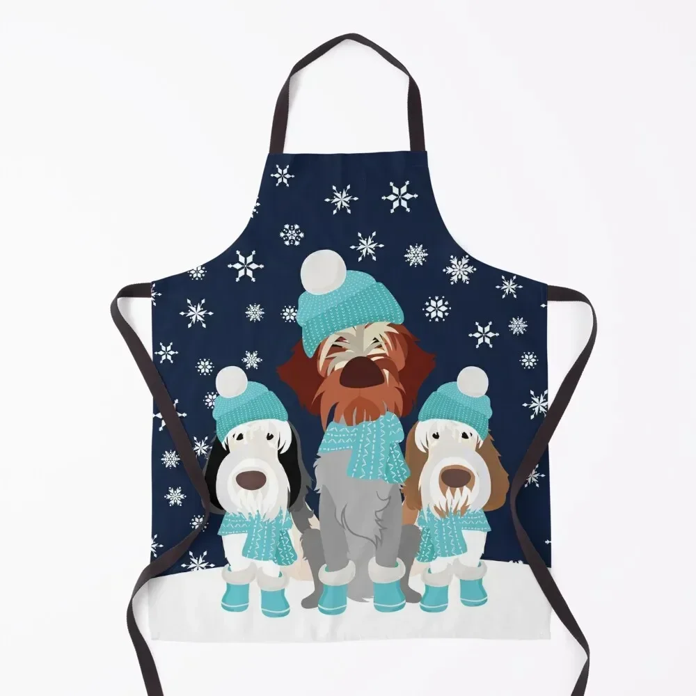 

WOOD WONDERLAND Apron christmas 2025 Salon cooks clothes Kitchenware Apron