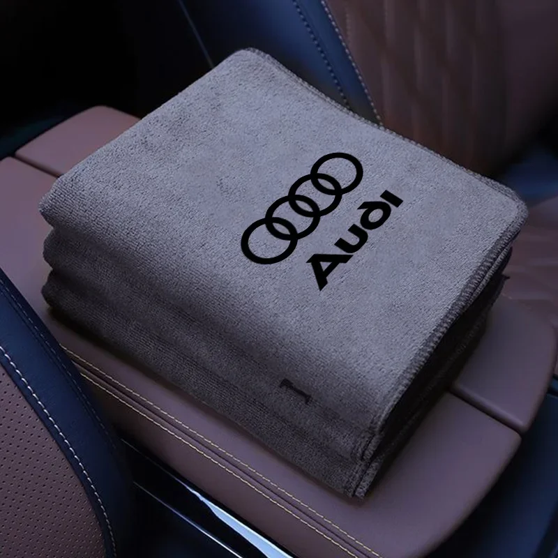 2025 الساخن ستوكات منشفة غسيل السيارات تنظيف تجفيف القماش لأودي سلاين RS A3 A4 A6 A7 A8 Q3 Q5 Q7 Quattro S7 RS3 RS5 RS6 TT Acc #5