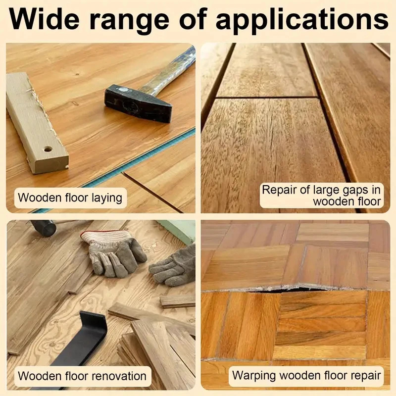 1pc 4 In 1 Multifunctional Flooring Installation Nylon Knock Block Building Supplies For Smooth Composite Board Assembly