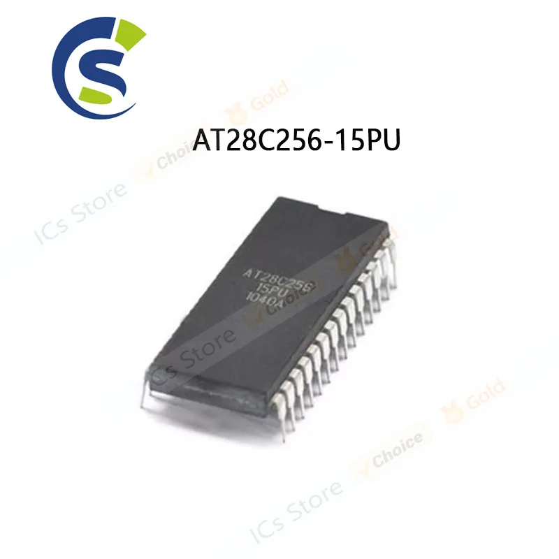 10PCS NEW AT28C256 15PU AT28C25615PU DIP-28 AT28C256-15PU