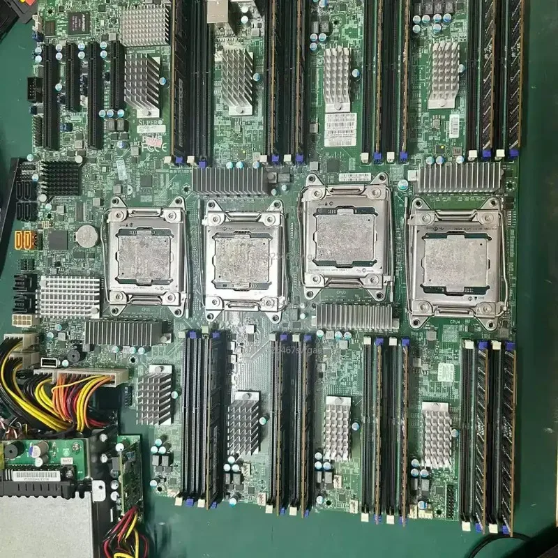 Processor E7-4800 V4/v3 Family X10QBL-4 for Supermicro Server Motherboard Quad Socket R1 (LGA 2011) Supports Xeon