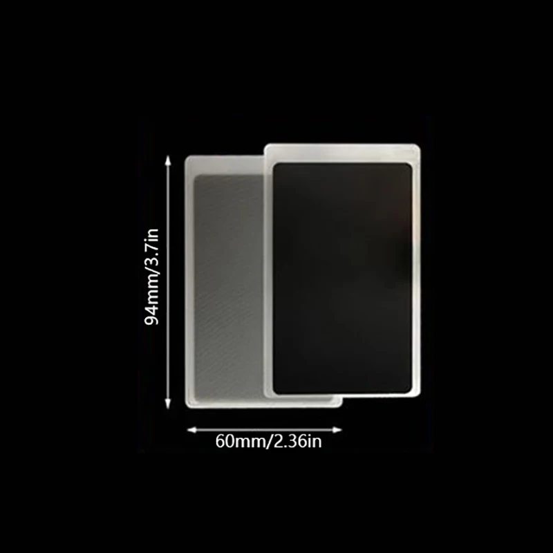 Practical Personal Information Protectors Multipurpose Bank Card ID Card Privacy Protective Case Durable PVC Anti Peeping Card H