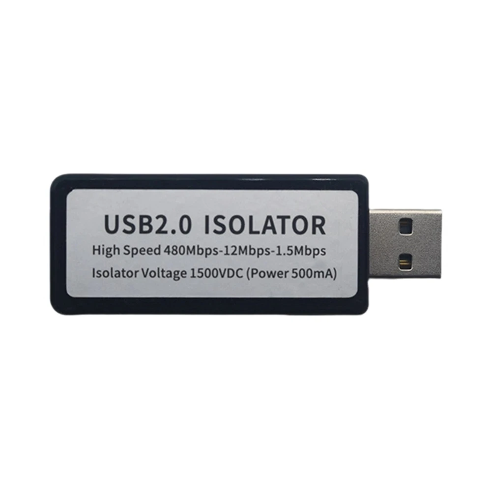 

Ingenious-High-Speed USB Isolator 480Mbps Protection Sound DAC Audio ADUM3165 USB 2.0 Port Current