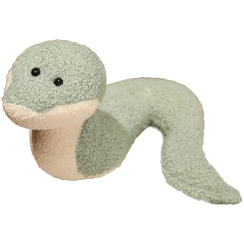 

Happy New Year Snake Year Plush Toy PP Cotton Soft Snake Year Mascot Toy Cartoon Creative Snake Doll Plushies New Year Gifts
