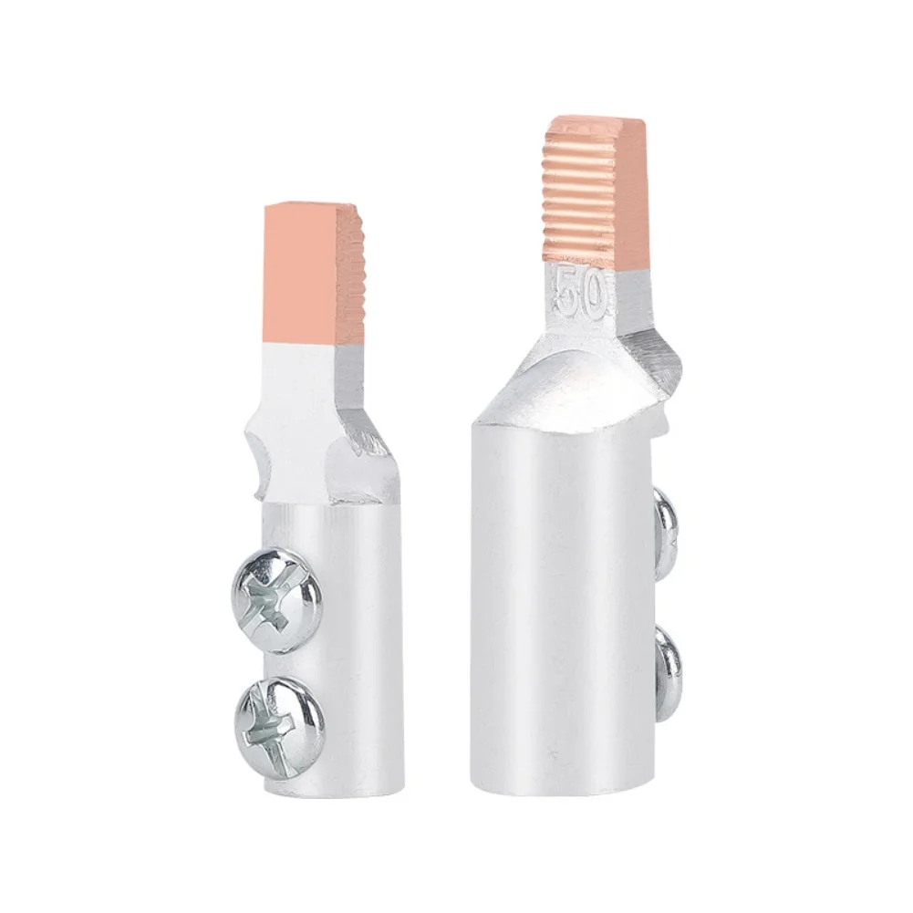 DTLC Copper Aluminum Terminals 10PCS Cable Crimp Terminals Wire Connectors with Heat Shrink Tubing Variety of Sizes