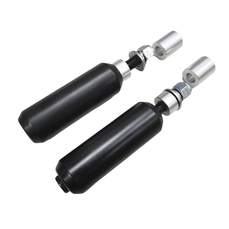

Left& Right 4.5" Upper Crash Bar Shock Mounts For Dyna Street Bob FXDB 2006-2017 Lower Sliders Slippery Bar
