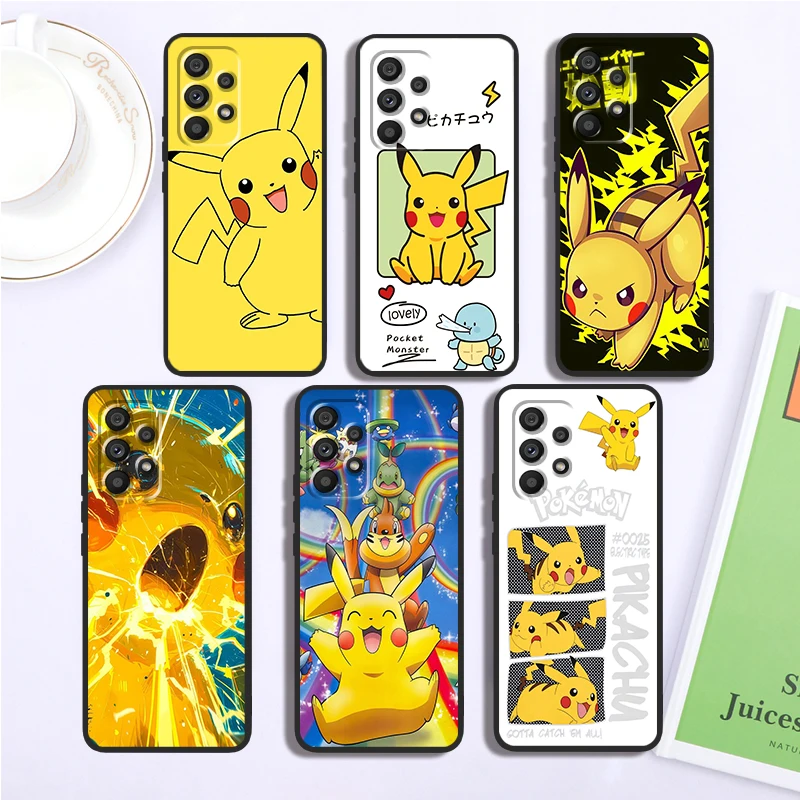 black-back-p-pokemon-comics-para-samsung-p-pikachus-a53-a52-a33-a32-a51-a71-a21s-a13-a73-a50-a22-a23-a72-a54-a12-5g
