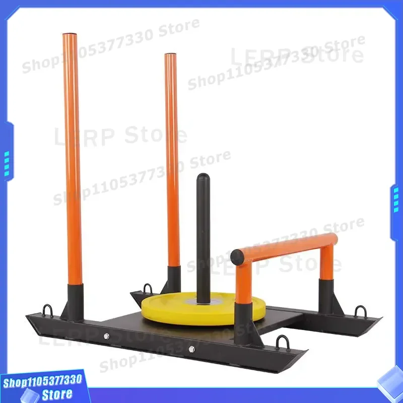 Heavy Duty Weight Sled for Strength Training Power Fitness Equipment Push Pull Sleigh Gym Workout Gear Resistance Board