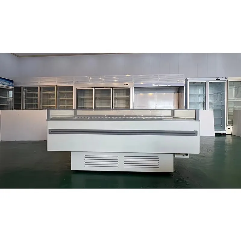 Airo Fridge Freezer Air Double-Temperature Freestanding Supermarket Refrigeration Equipment for Frozen Goods Seafood Ice Cream