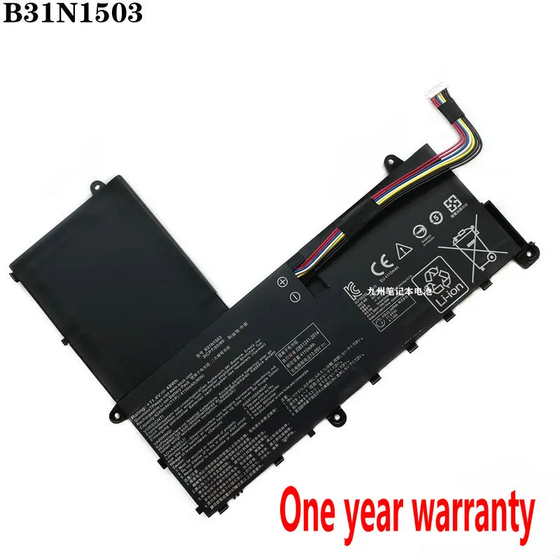 11.4V 48Wh B31N1503 Battery For ASUS EeeBook E202SA E402S R206SA E202SA-1B E202SA-1E E202SA-FD001 0B200-016 Laptop