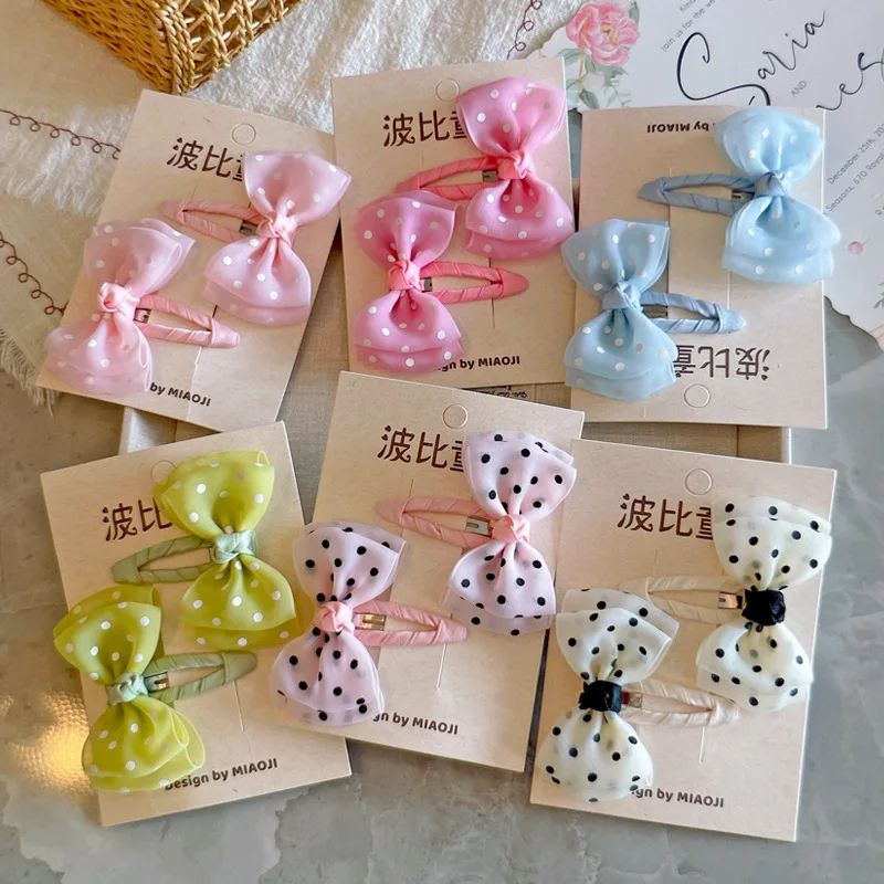 48-pcs-lot-cute-polka-dot-mesh-bow-baby-hair-clips-for-kids-girls-lovely-hair-accessories