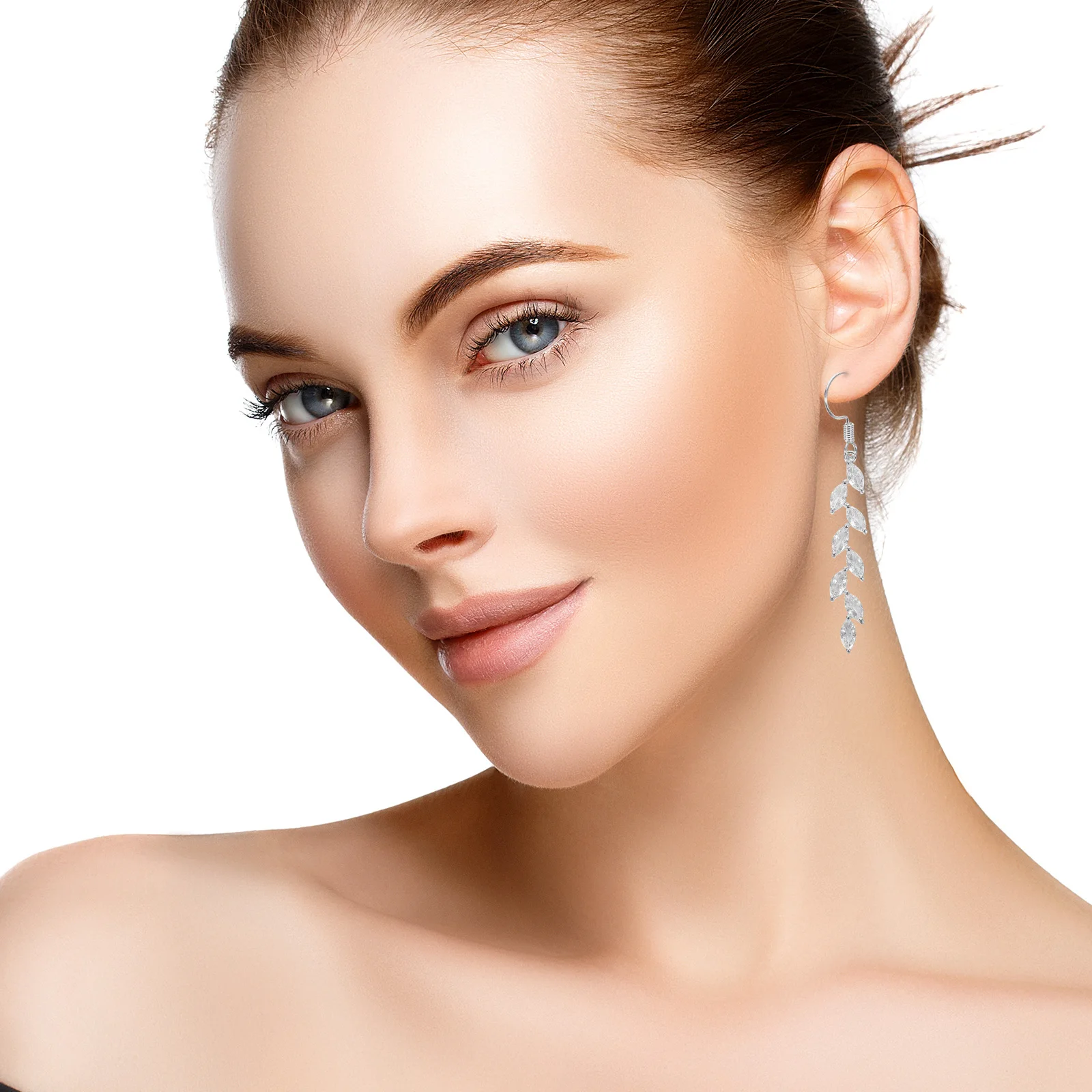 

Tassel Earrings Fashion Aesthetic Metal Women Novelty Funky Bridal Drop Zircons Lightweight Comfortable Party Wedding Daily Wear