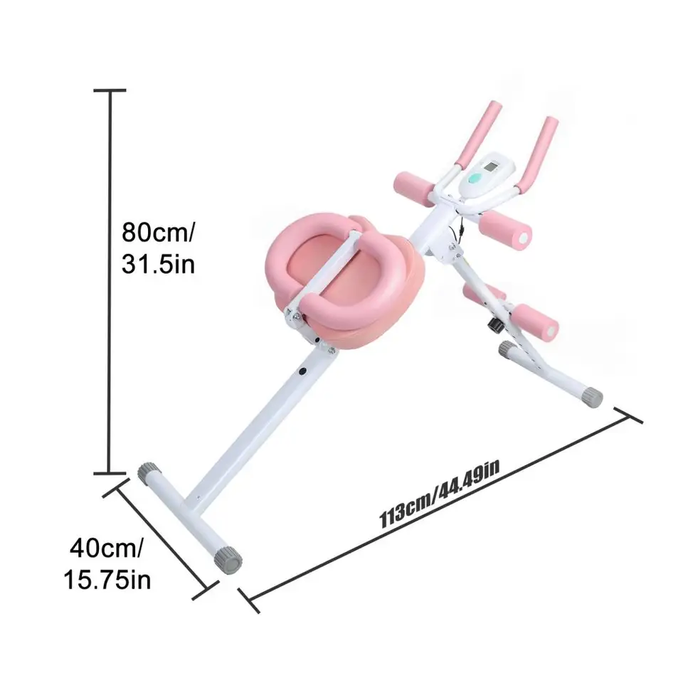 Adjustable Abdominal Trainer with LCD Display