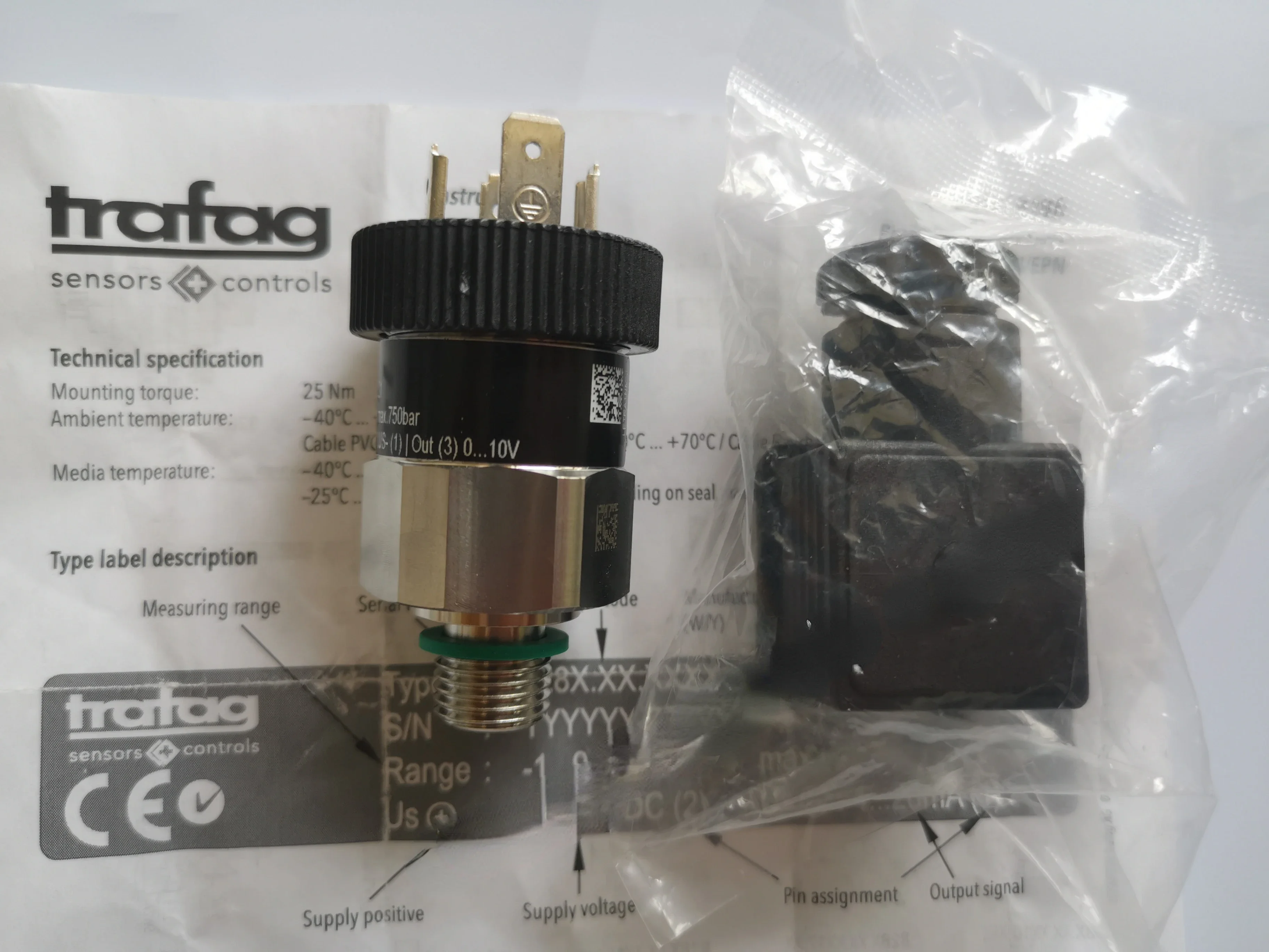 

TRAFAG trafag EPI 8287 PRESSURE TRANSMITTER 8287.82.2517 8287.83.2517 8287.74.2517 8287.84.2517 8287.86.2517