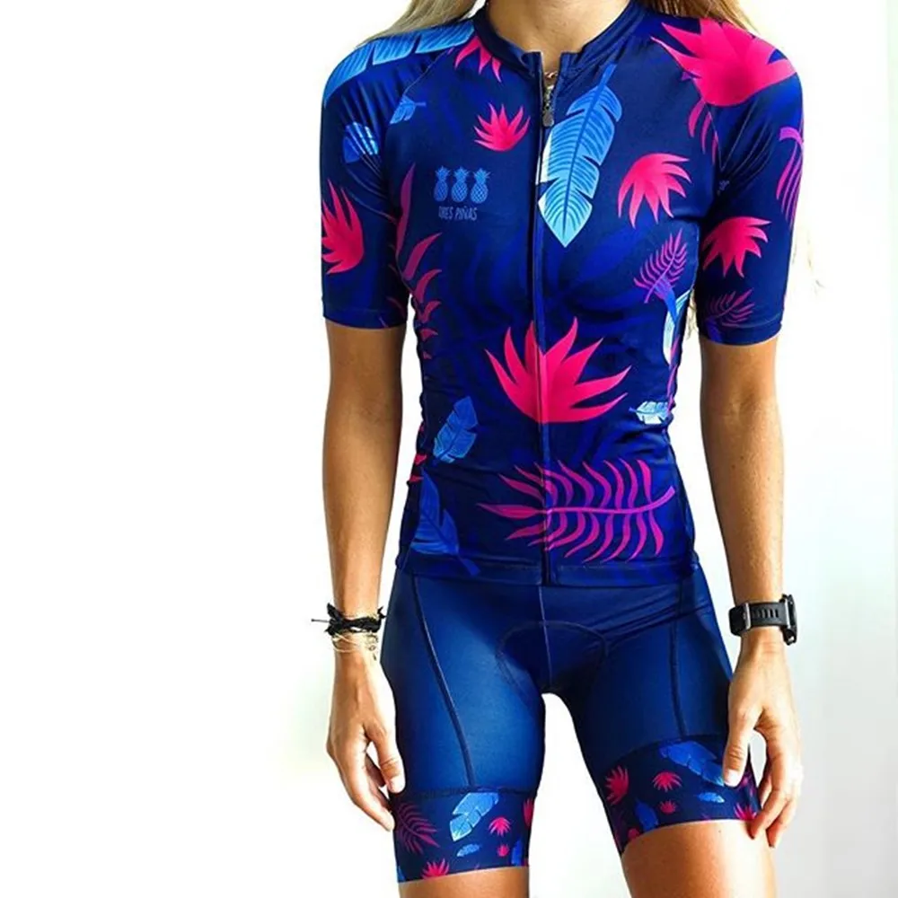 

Летний комплект для велоспорта: женская веломайка и шорты с лямками, 9D MTB, короткий рукав, велосипедная одежда, костюм для велоспорта, комплект Maillot Conjunto Ropa Ciclismo