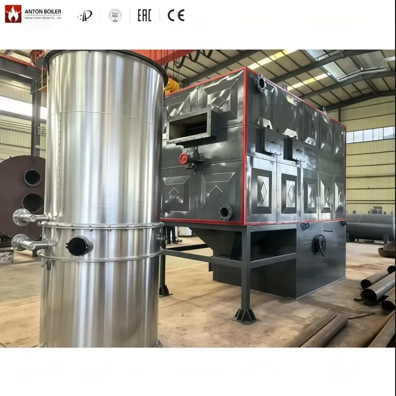 J Installation Service Industrial Biomass Solid Fuel Fired High Efficiency Stainless Steel Thermal Oil Boiler Automatic Hot