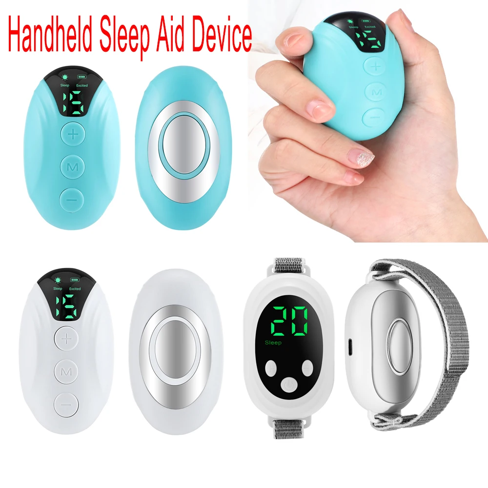 

Handheld Sleep Aid Device Relieve Insomnia Instrument Help Sleep Night Anxiety Therapy Relaxatio Pressure Relief Sleep Device
