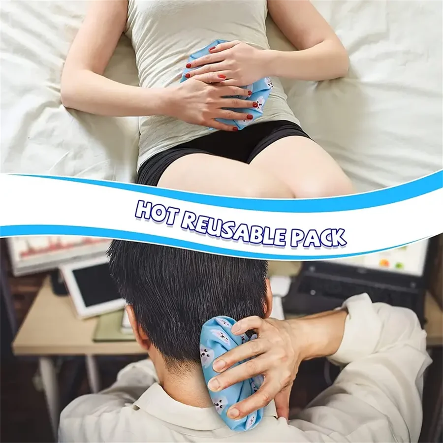 성인용 재사용 가능한 아이스 팩, 물주머니 콜드 팩, 부상 완화, 사랑니, 모유 수유 T