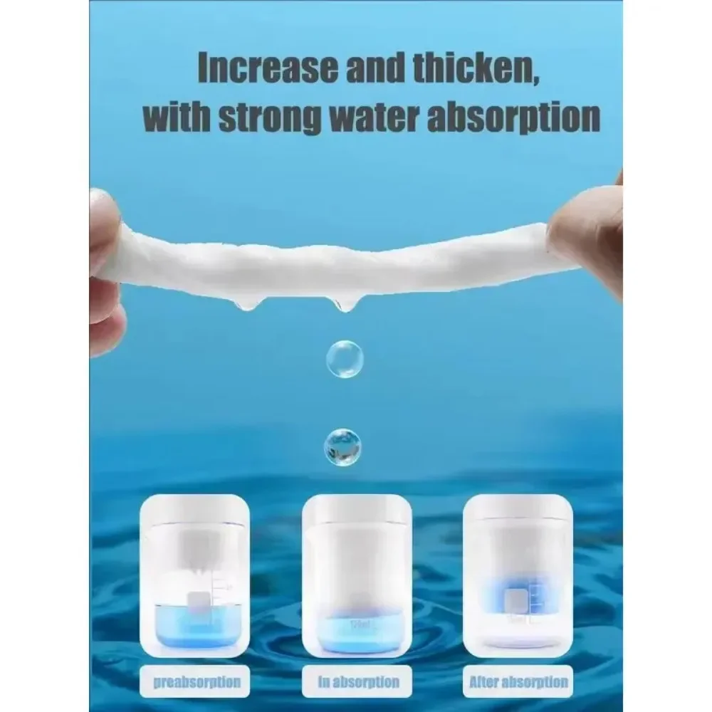 30 مضخة سميكة منشفة الوجه القابل للتصرف 100 القطن لينة النسيج السفر التطهير الجاف الرطب مزيل ماكياج اللؤلؤ القطن قابلة لإعادة الاستخدام