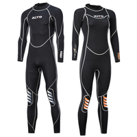 3MM Neoprene Wetsuit Men Diving  Long Sleeve Scuba Diving Snorkeling  One-piece Surfing Fishing Thermal Swimwear Diving Suit
