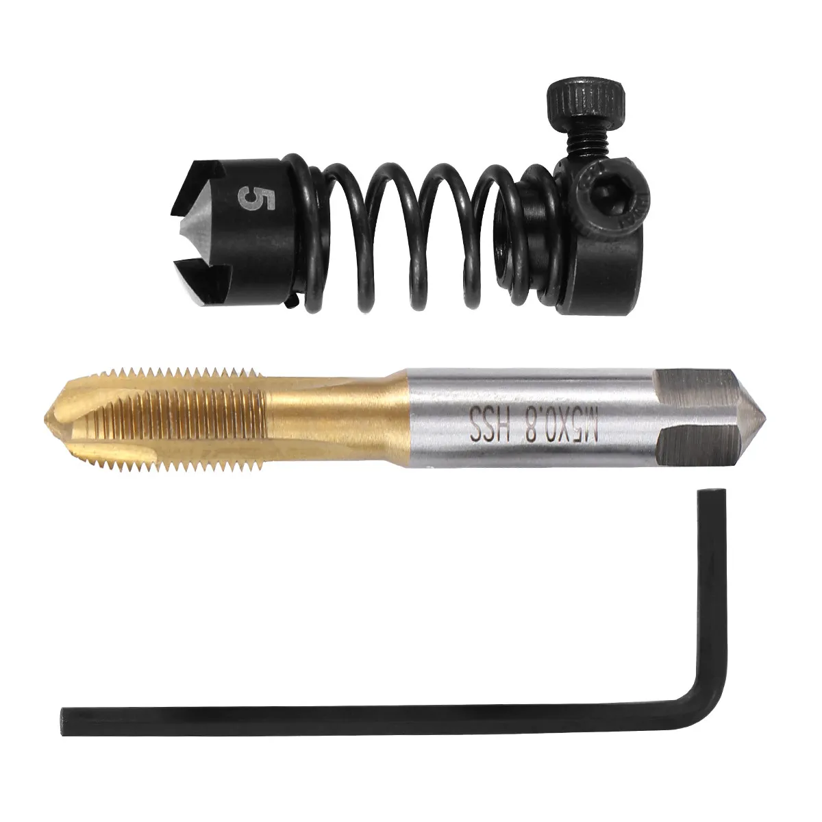 Machine Tap Chamfer Tool Black Integrated Device Tapping Chamfer One-Step Positioning Improve Production Chamfering Tool