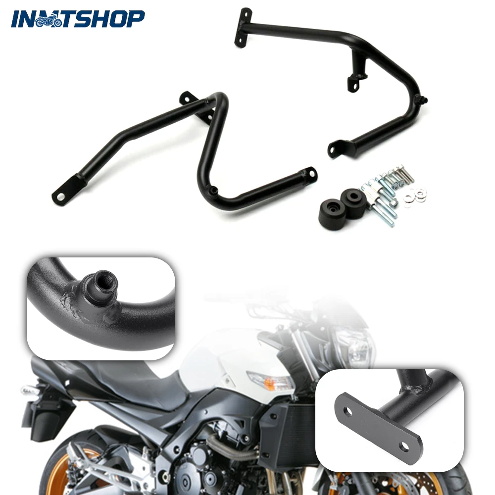 Factory Direct Sales-Autocycle Engine Guard Crash Bars for Suzuki GSR400 GSR600 BK400 GSR 600 GSR 400 BK600  Bumper Grand bar