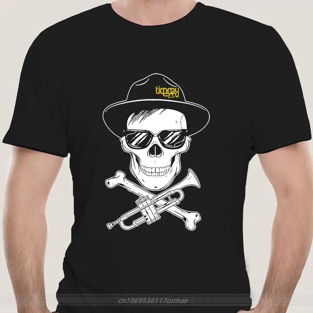 TIMMY TRUMPET PIRATE SKULL T-SHIRT DJ Festival Music Unisex & Women size A54 Harajuku Tops Classic Unique t-Shirt gift