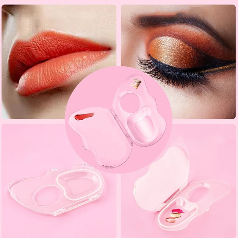 Paleta de colores para uñas, lápiz labial plegable y paleta de cosméticos con barra de Color, paleta de base líquida, herramientas de maquillaje