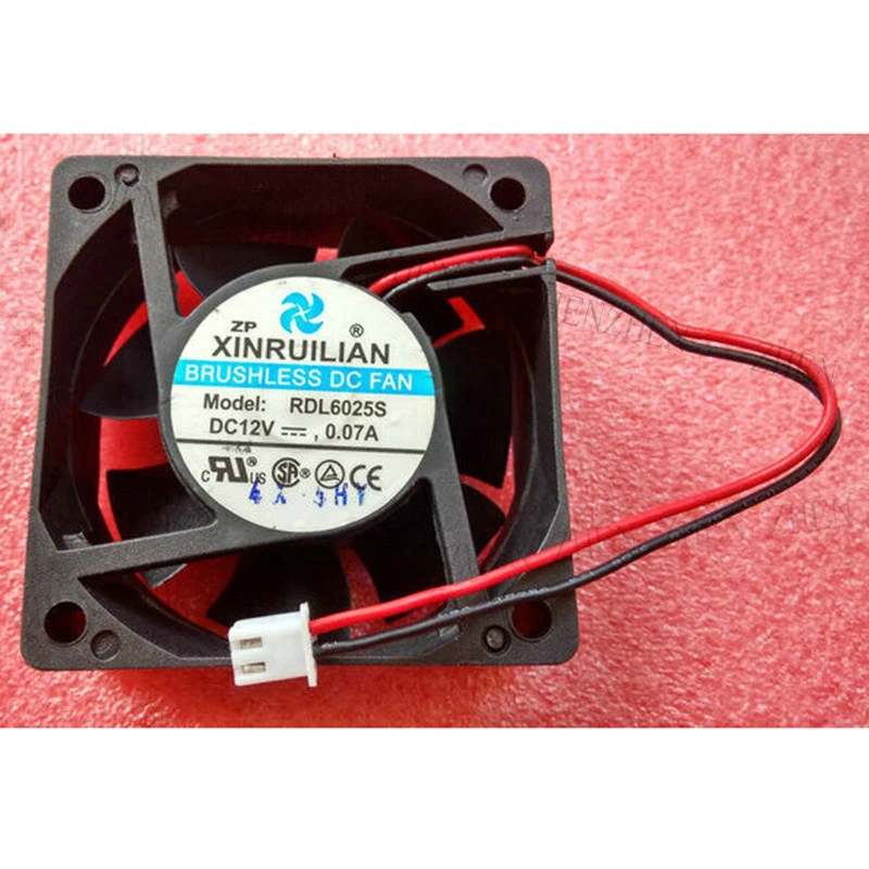 xfan-rdl6025s-12v-007a-2線式サイレントシャーシ冷却ファン用の新製品-qw