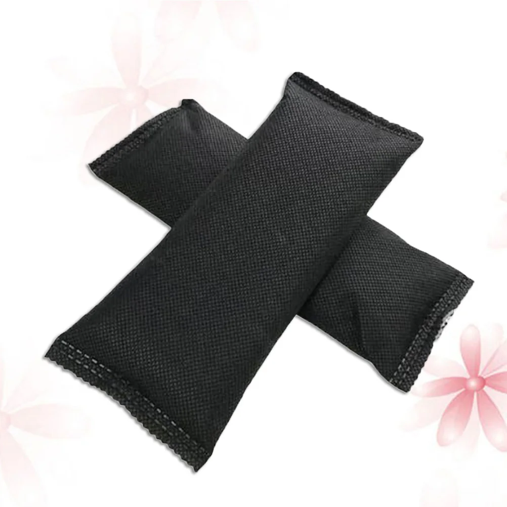 1 زوج الخيزران الفحم مزيل العرق حقيبة الفحم المنشط مزيل رائحة الأحذية يمتص الرطوبة يمنع قالب البكتيريا الأسود