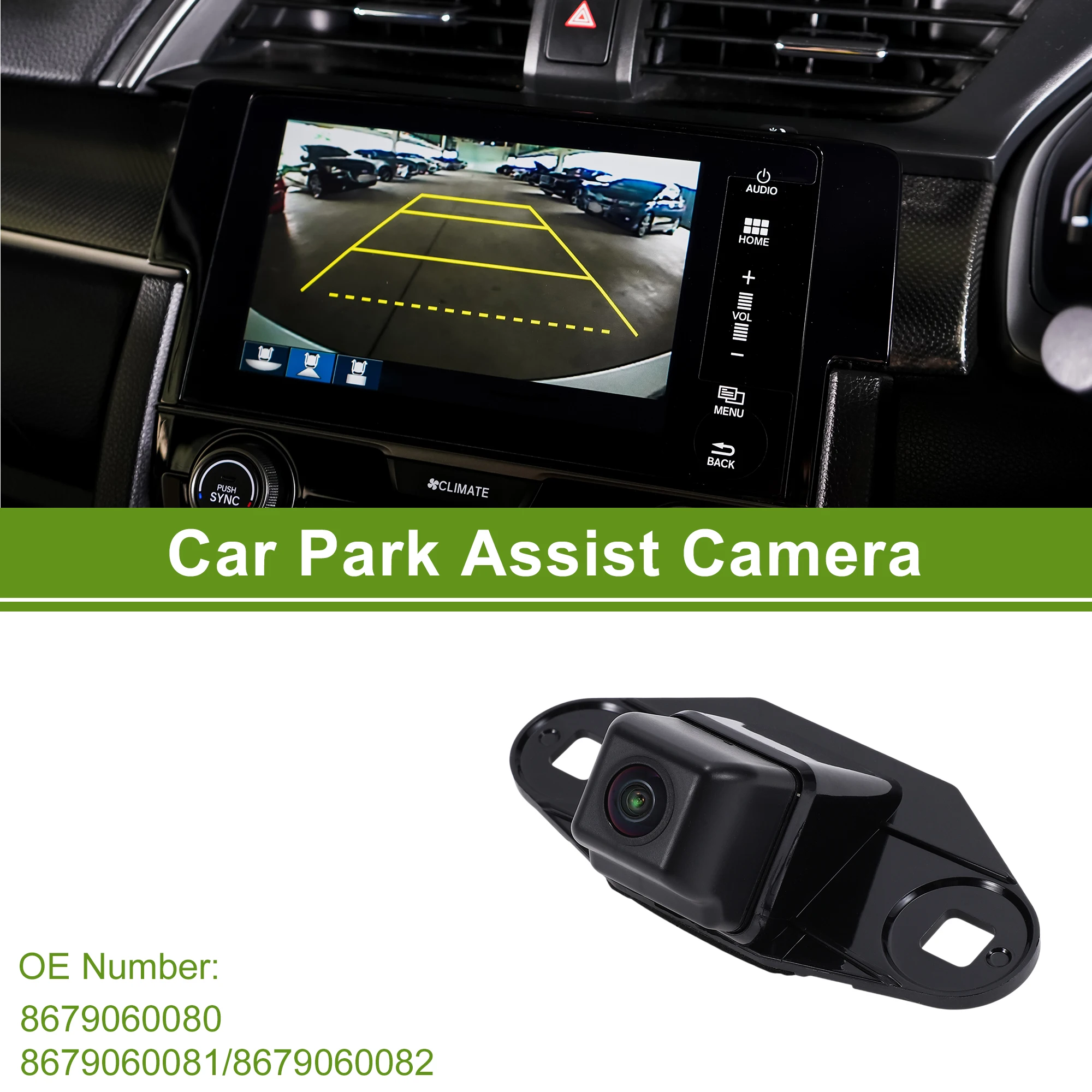 

UXCELL Car Park Assist Camera for Toyota Land Cruiser Base 5.7L 08-2015 No.8679060080