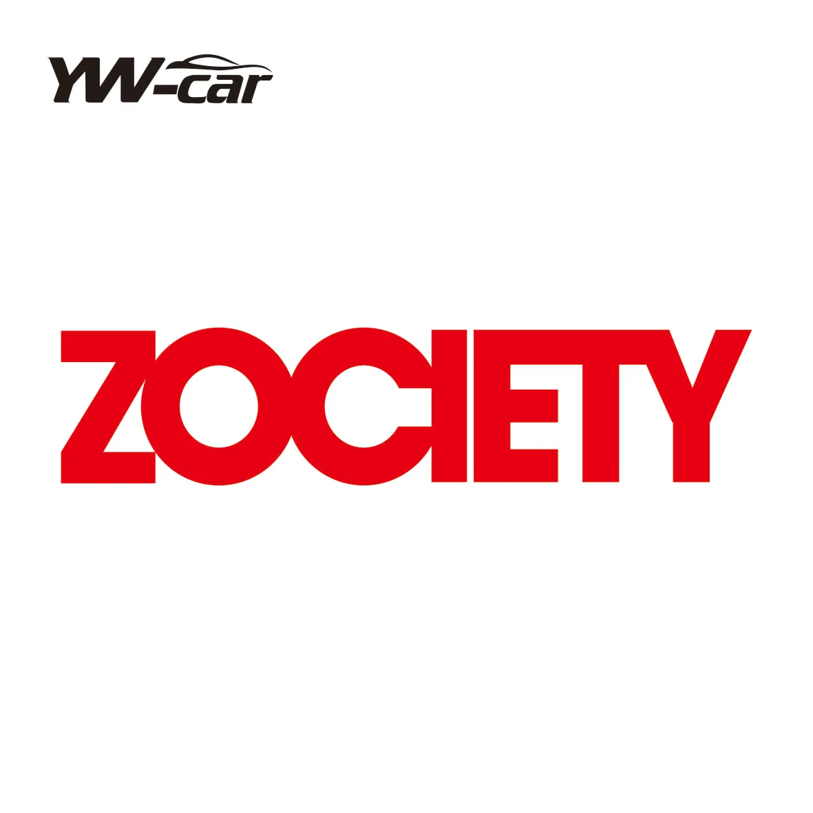 Verbeter uw 350Z/370Z-stijl met ZOCIETY Premium vinyl voorruitbannersticker