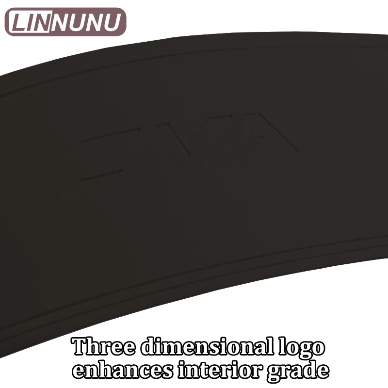 LINNUNU For GEELY Boyue L Atlas II Car Interior Center Console gear shift panel Leather Protective Pad Door Groove Mat Starray