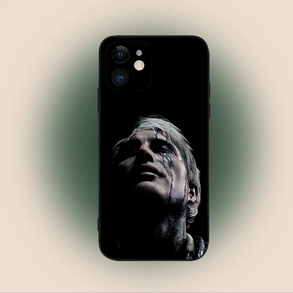 M-Mads Mikkelsen Phone Case For iPhone 15,14,13,12,11,Plus,Pro Max,XS,X,XR,SE,Mini,8,7 Soft Silicone Black Cover