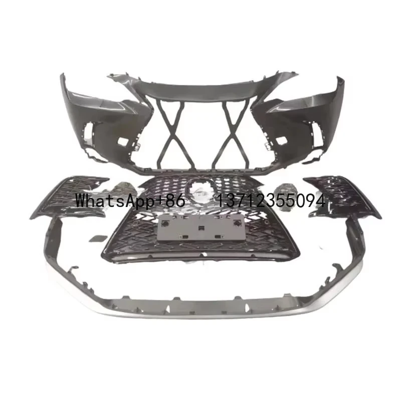 Front Upper Grille Assembly Gloss Black car buer with grille for Lexus NX200 2022-2023 F Sport