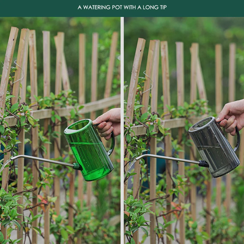 1/1,5 l Lange Auslauf Gießkanne Mit Gartenarbeit Schaufel Set Garten Bewässerung Sprühen Topf Für Indoor Outdoor Pflanzen blume Büro – Detail 6