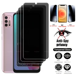 4Pcs For Moto G30 Glass Motorola Moto G30 Tempered Glass HD Protective Privacy Anti-Spy 9H Glue Screen Protector Moto G30 G 30