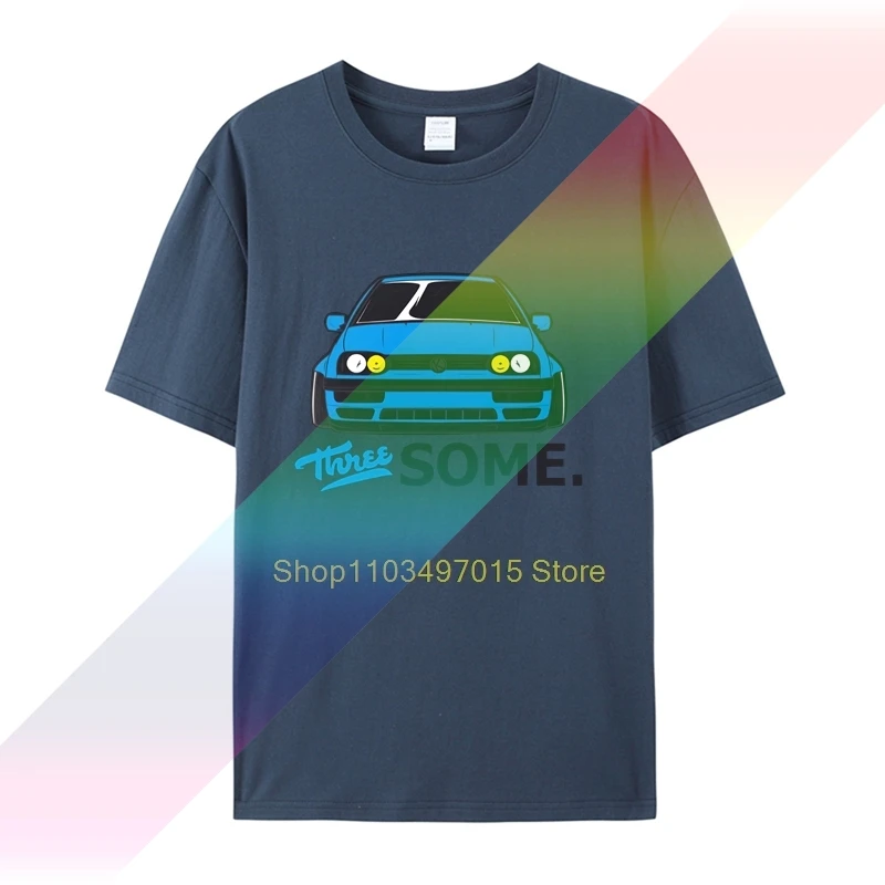 2019 Hot Sale New Men\'S T Shirt  Mens Three Some Funny T-shirt Germany Classic Car Golfs  MK3 GT GTI VR6 1.9 TDI T Shirt T shirt