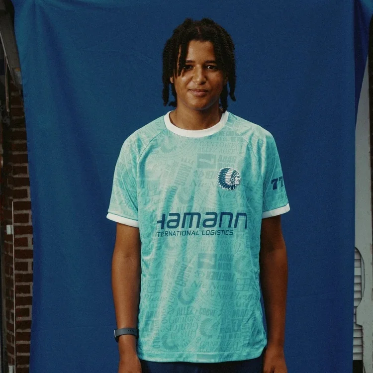 26-2027 Belgien KAA Gent Fußballtrikot, schnelltrocknend, atmungsaktiv, bedruckt, Unisex, Y2K-Fußballshirt, Heim- und Auswärtstrikot, Sonderedition, Uniform – Detail 5