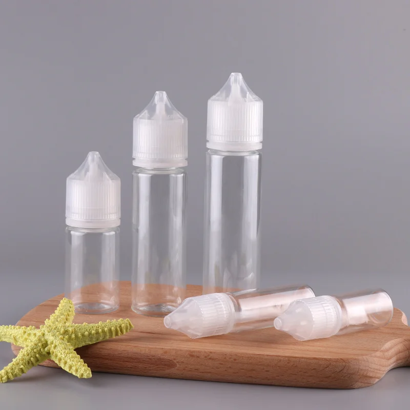 

Plastic Drop Bottle for Essence Nail Gel Pen Shape Liquid Pet Plastic Transparent Pressure Screw Cap unicorn Liquid Empty Bottle