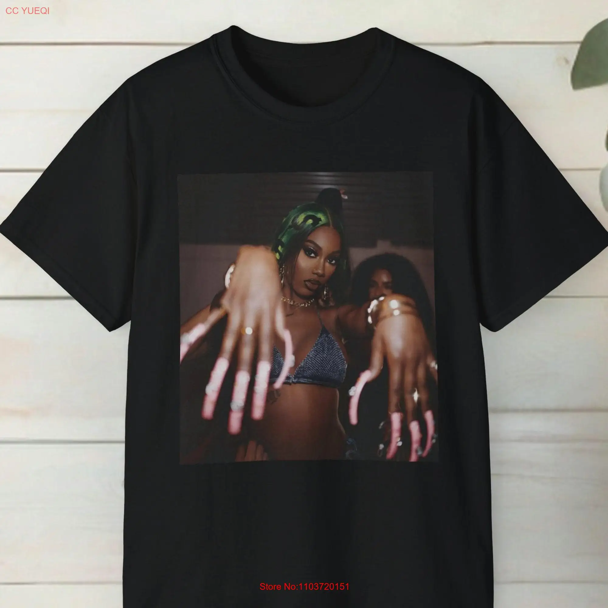 Футболка Flo Milli Nails, быстрая доставка, длинные или Короткие рукава