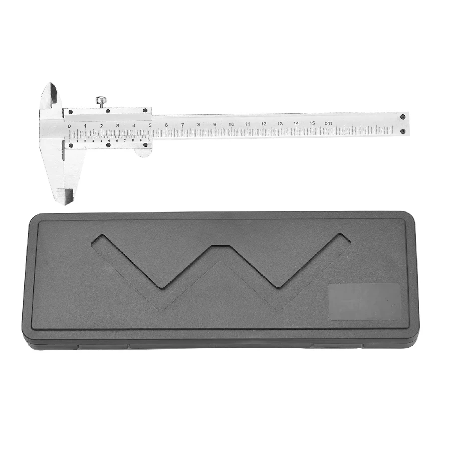 Professional Stainless Steel Vernier Caliper Gauge 0-150mm Sliding Gauge Measurement Tool Inside Outside Depth Step Micrometer