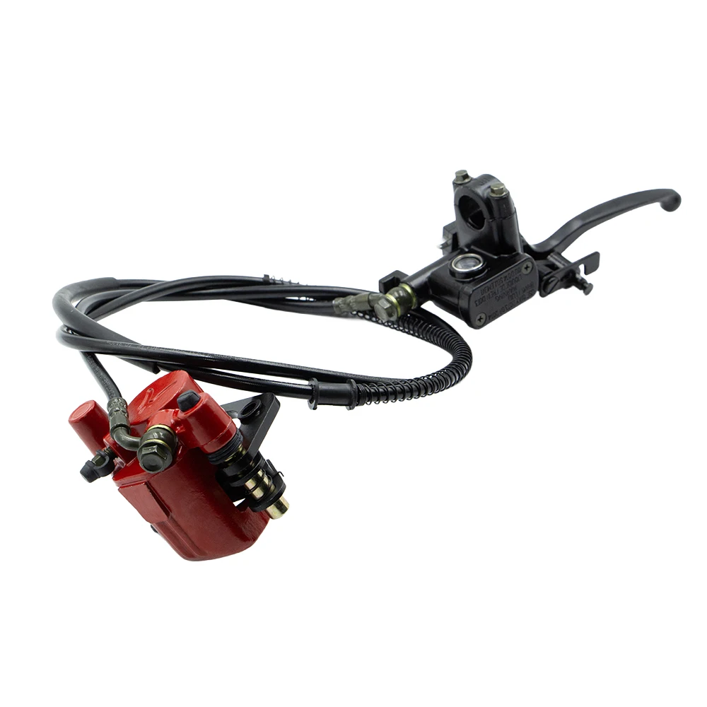 Rear Disc Brake Master Cylinder Hydraulic Caliper Assembly For GY6 110cc 125cc 150cc 250cc Electric ATV UTV Quad Go Kart
