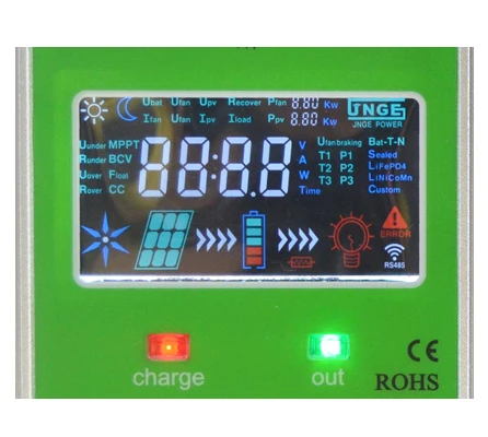 Hot Selling Factory Price Mppt Wind Hybrid Controller For 400 w Wind Turbine And 500 w