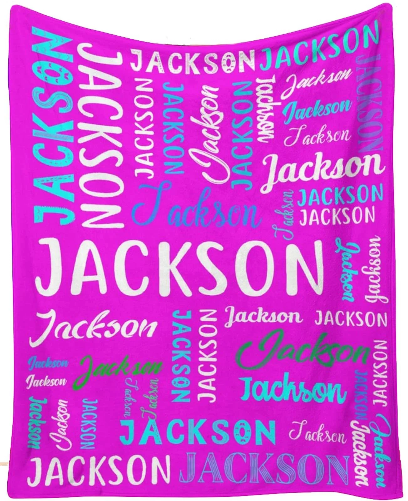 20 Farben maßge schneiderte Kinder Erwachsene Name Flanell Decke benutzer definierte personal isierte Tages geschenke Decke Abdeckung Fleece Picknick Reise – Detail 4